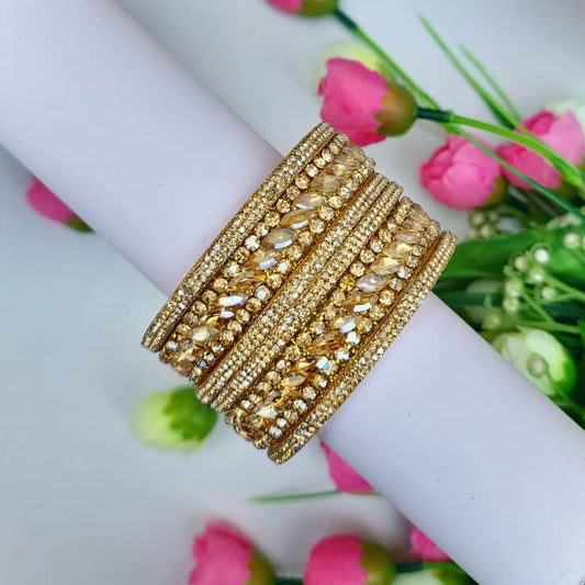 Golden Sparkle Bangles