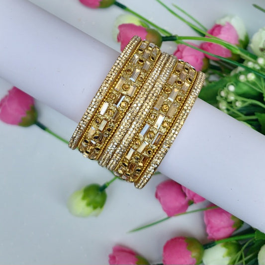 Crystal Gleam Bangles