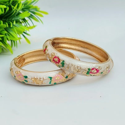 Spring Enamel Bangles