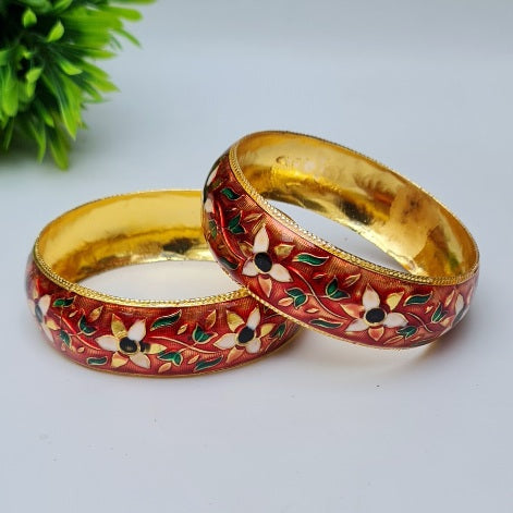 Blossom Enamel Bangles