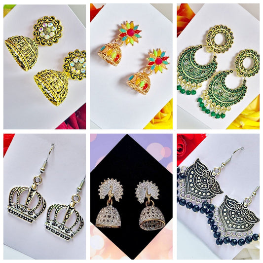 Traditional Charm Earrings Combo