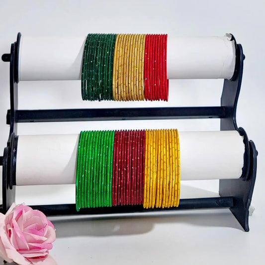 6 Dozen Slim Bangles - Saajha Fashion