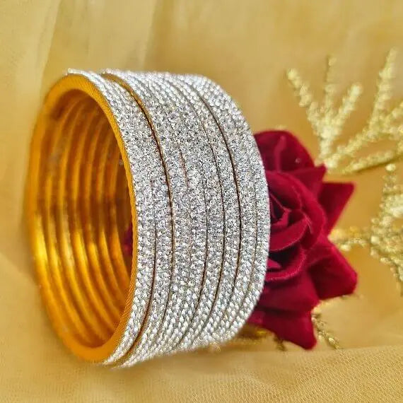 Starlight Elegance Bangle - Saajha Fashion