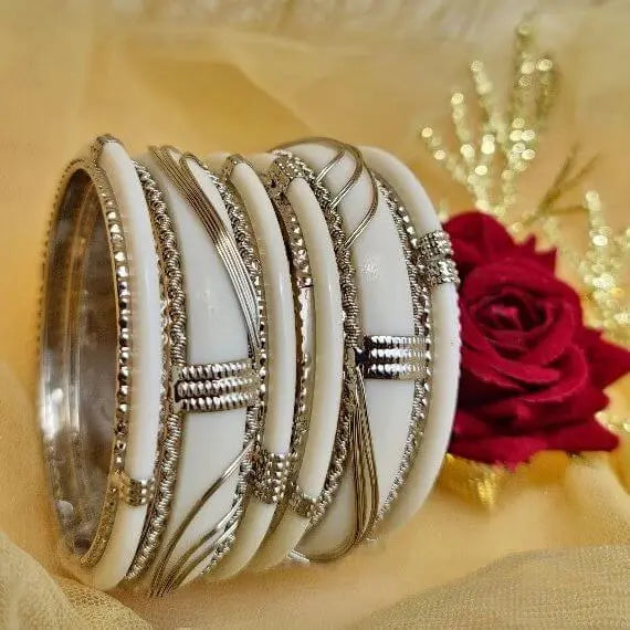 Shell Bangle Set - Saajha Fashion