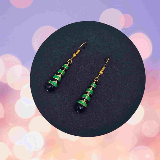 Meenakari Dangler Earring - Saajha Fashion