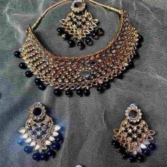 Divine Jewelry  Necklace Ensemble - Saajha Fashion