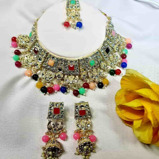 Royal Kundan Set - Saajha Fashion