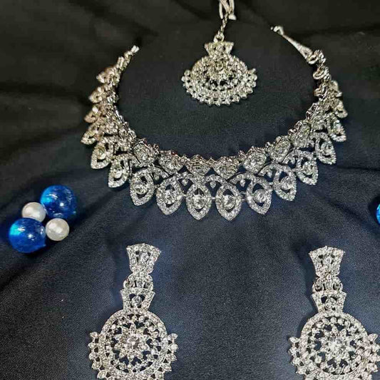 Elegence Jewelry Ensemble Necklace - Saajha Fashion